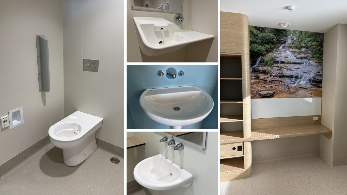 Galvin products installed in Tamworth Hospital – Banksia Mental Health (NSW)